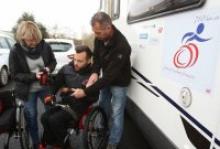 photo Un jeune chef d'entreprise veut relier Lectoure à Paris en fauteuil roulant